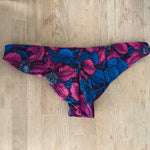 Load image into Gallery viewer, Low-rise Cheeky Bottoms - Pink Clematis  - Size 10
