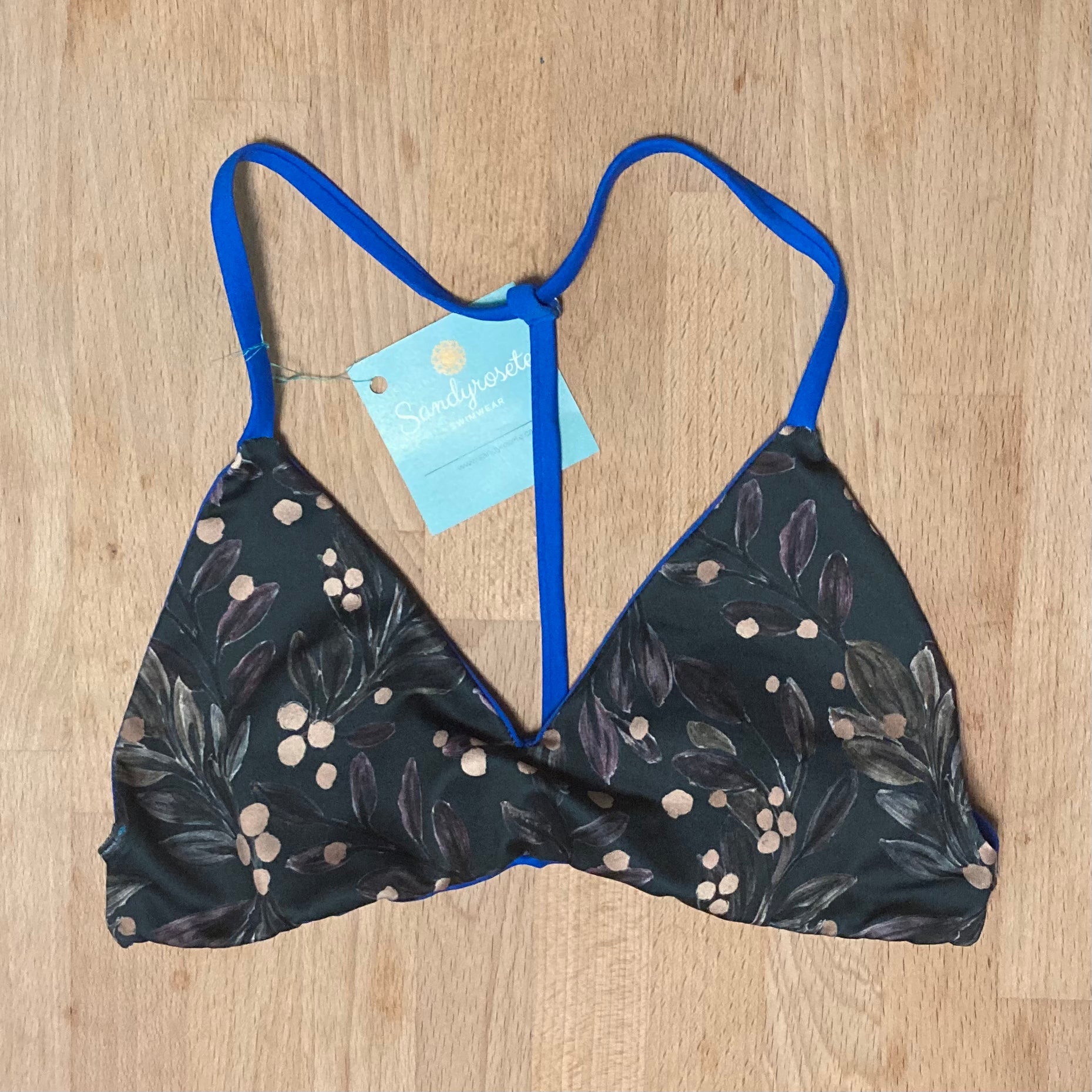 Rose Gold Holly - T Back Top - Small