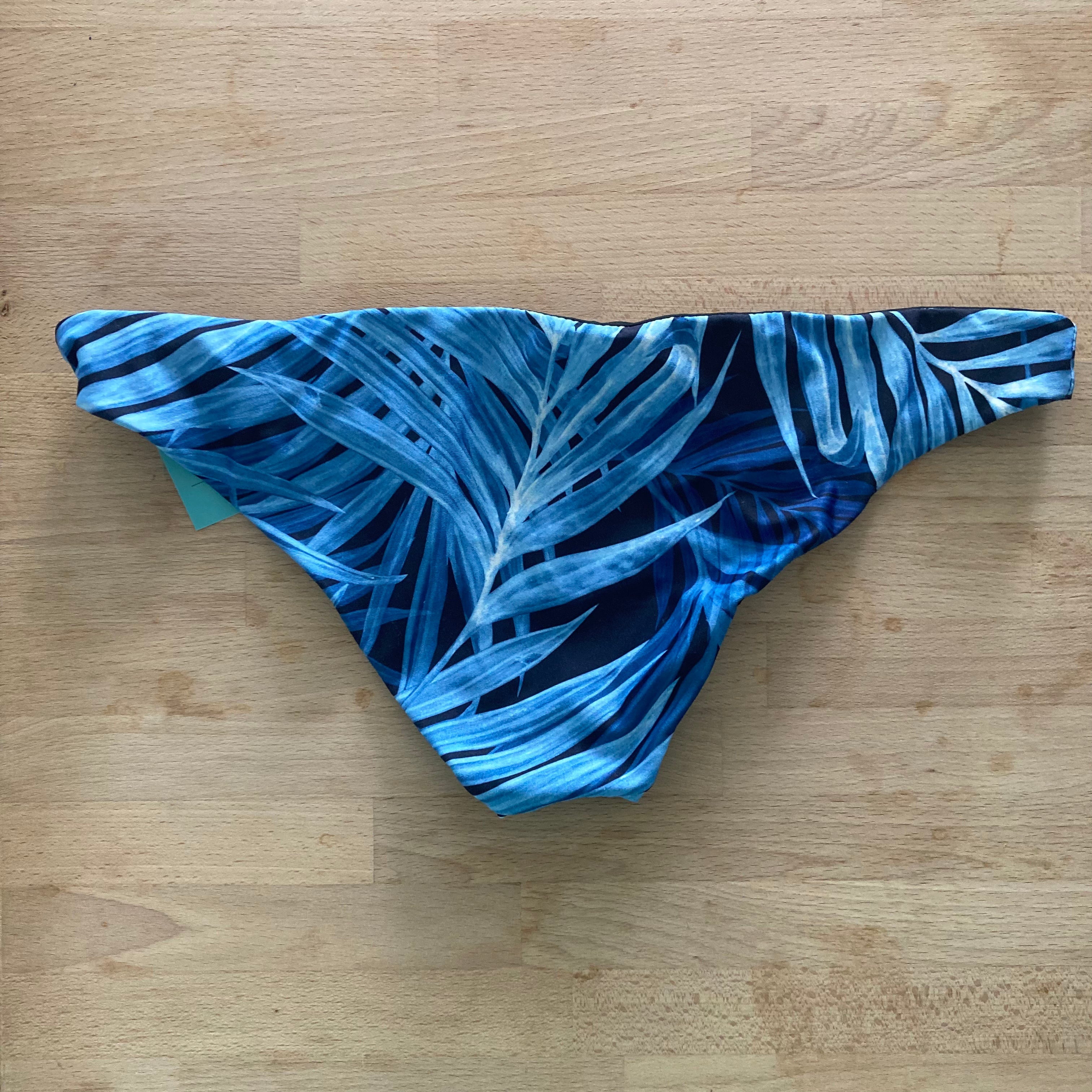 Low-rise Classic Bottoms - Night Palms - Size 10